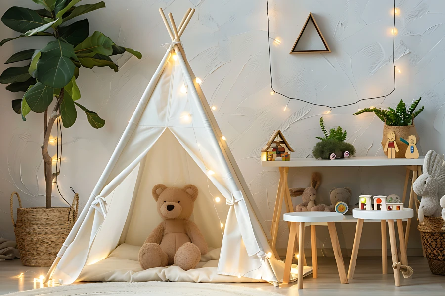 Discover the Magical Charm of a Kids Teepee Tent for Endless Playtime Fun!